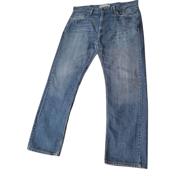 Levi's Relaxed Straight 100% Cotton Jeans Size 38/34 Men's Excellent Condition - Picture 3 of 12